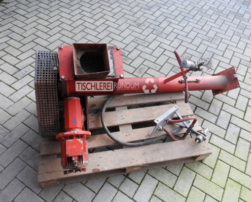 Zellradschleuse mit Wasserschutz