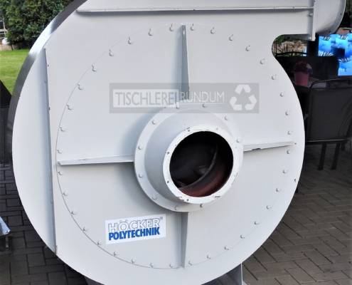 Radialventilator Späneabsaugung Höcker Polytechnik